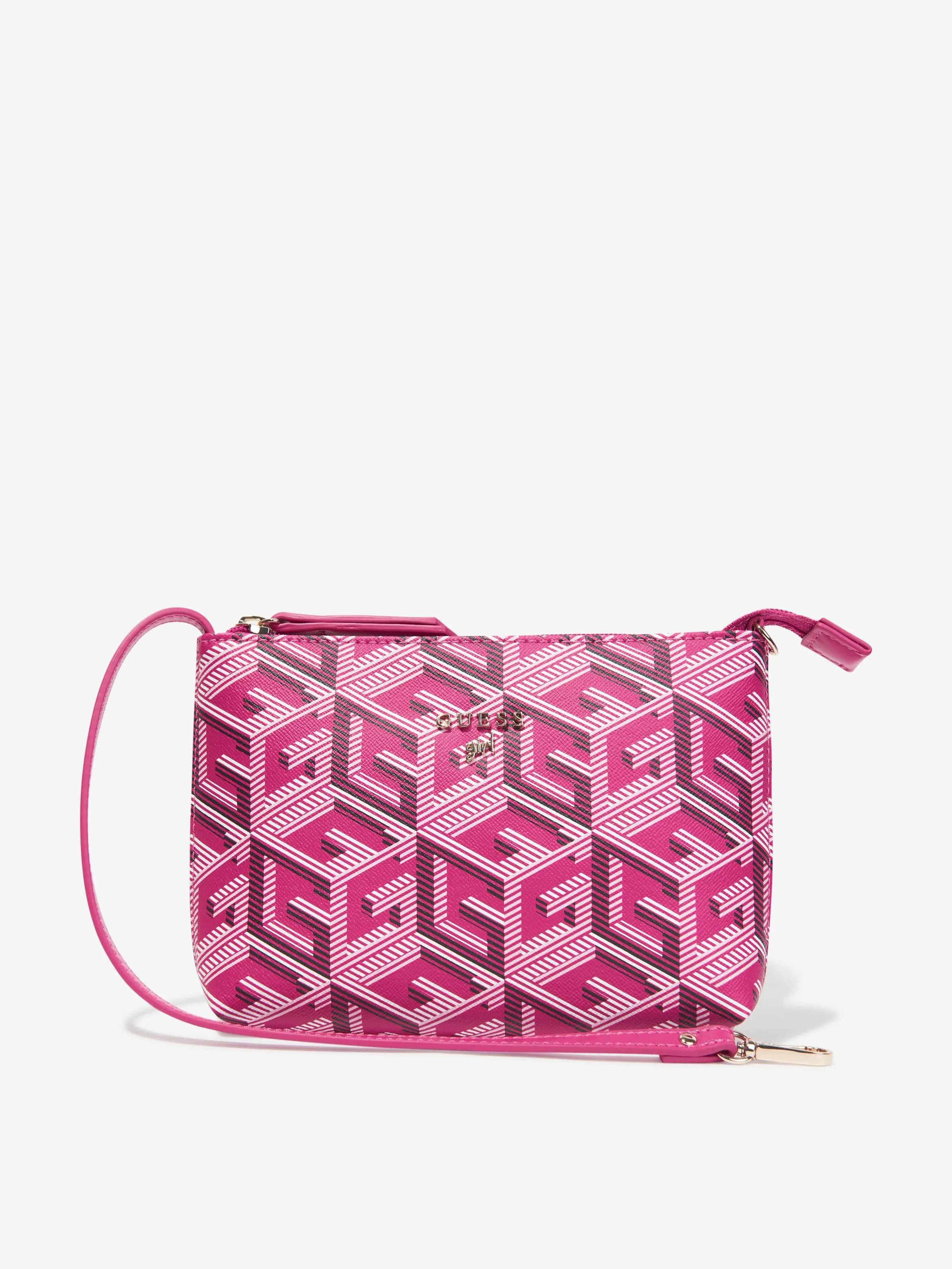 Guess Girls Logo Tote Bag in Pink