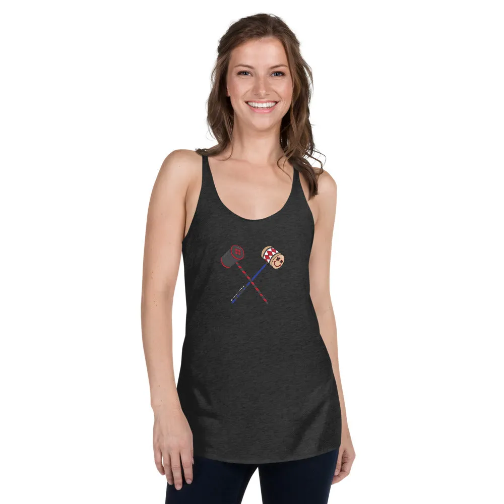 Harley Quinn Mallets Women's Racer-back Tank-top