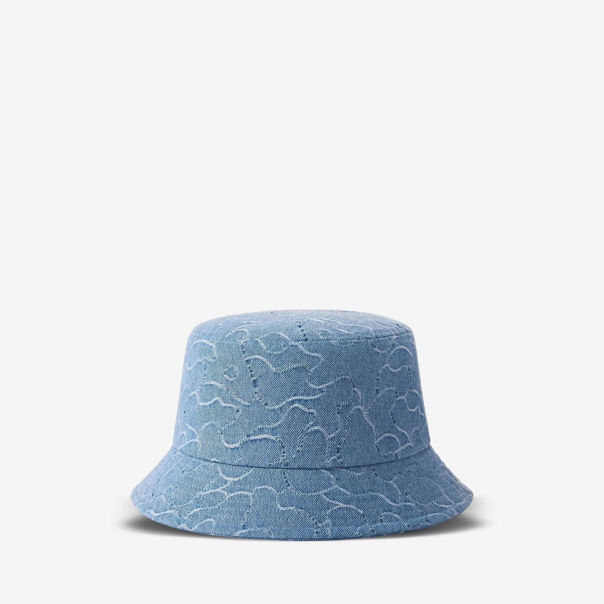 Hat | Camouflage Denim