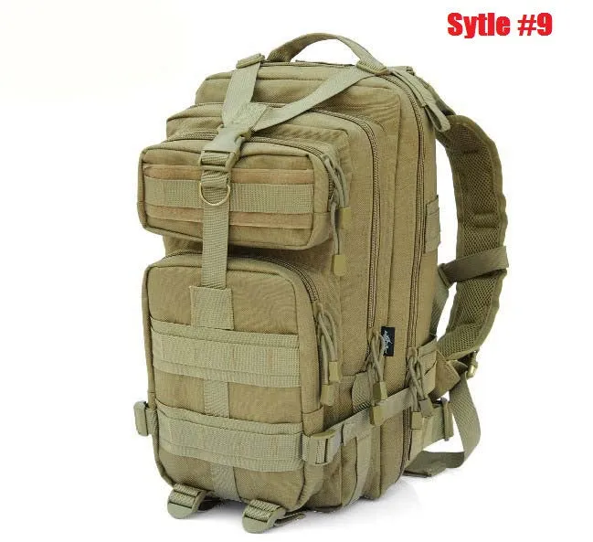 Hot Sale Men Women Unisex Outdoor Military Tactical Backpack Camping Hiking Bag Trekking Sport Rucksacks