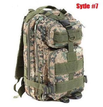 Hot Sale Men Women Unisex Outdoor Military Tactical Backpack Camping Hiking Bag Trekking Sport Rucksacks