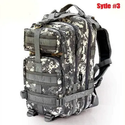 Hot Sale Men Women Unisex Outdoor Military Tactical Backpack Camping Hiking Bag Trekking Sport Rucksacks