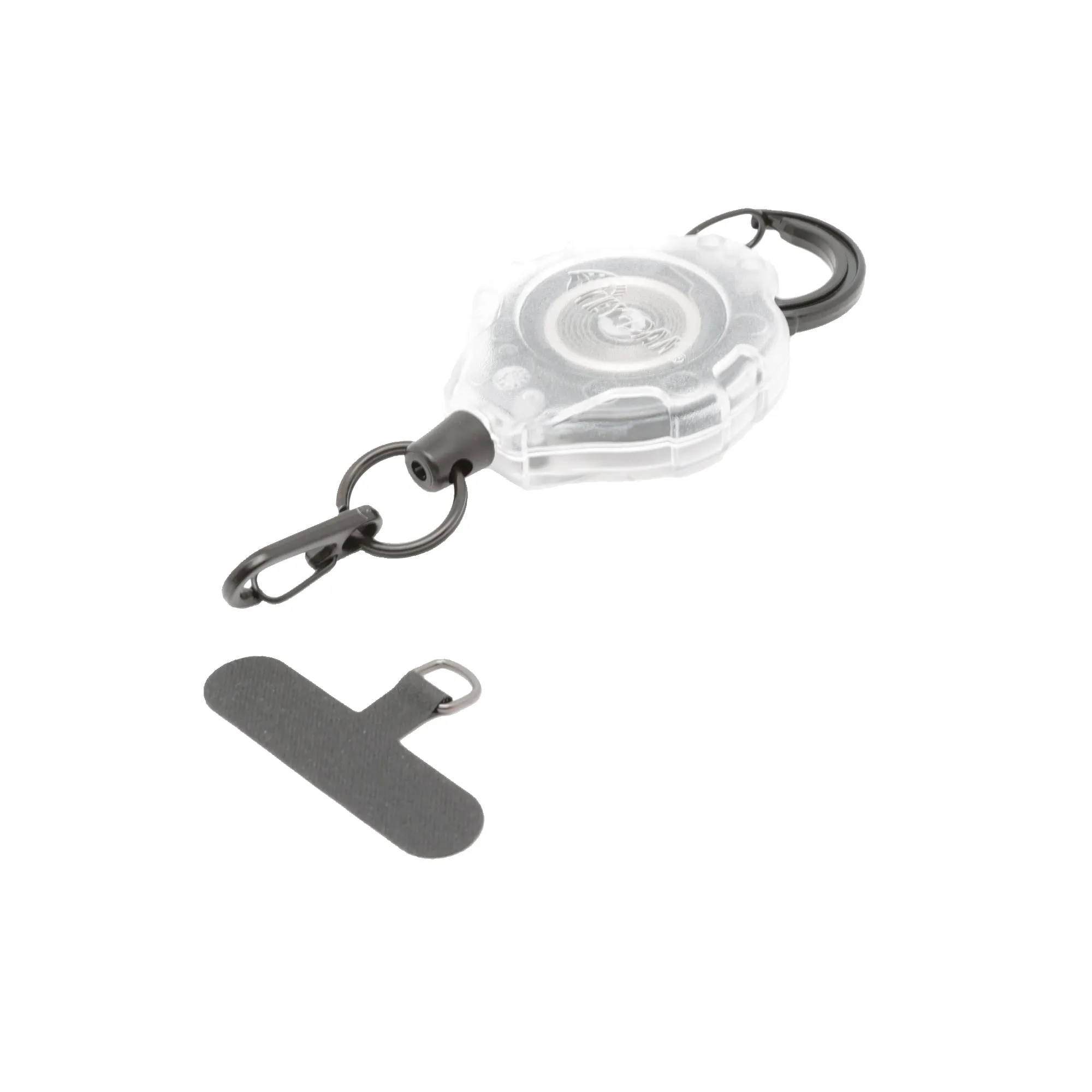 KEY-BAK Ratch-It Retractable Anti-Theft Phone Tether with Carabiner and Universal Smartphone Case Connection