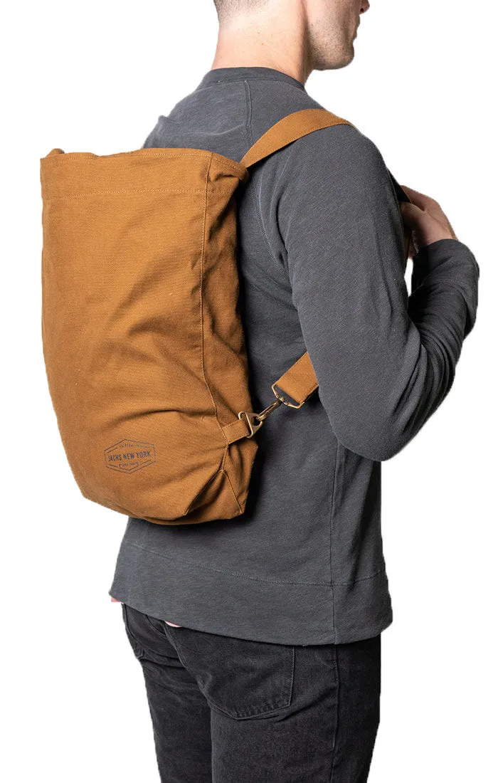 Khaki Canvas 3-Way Bag