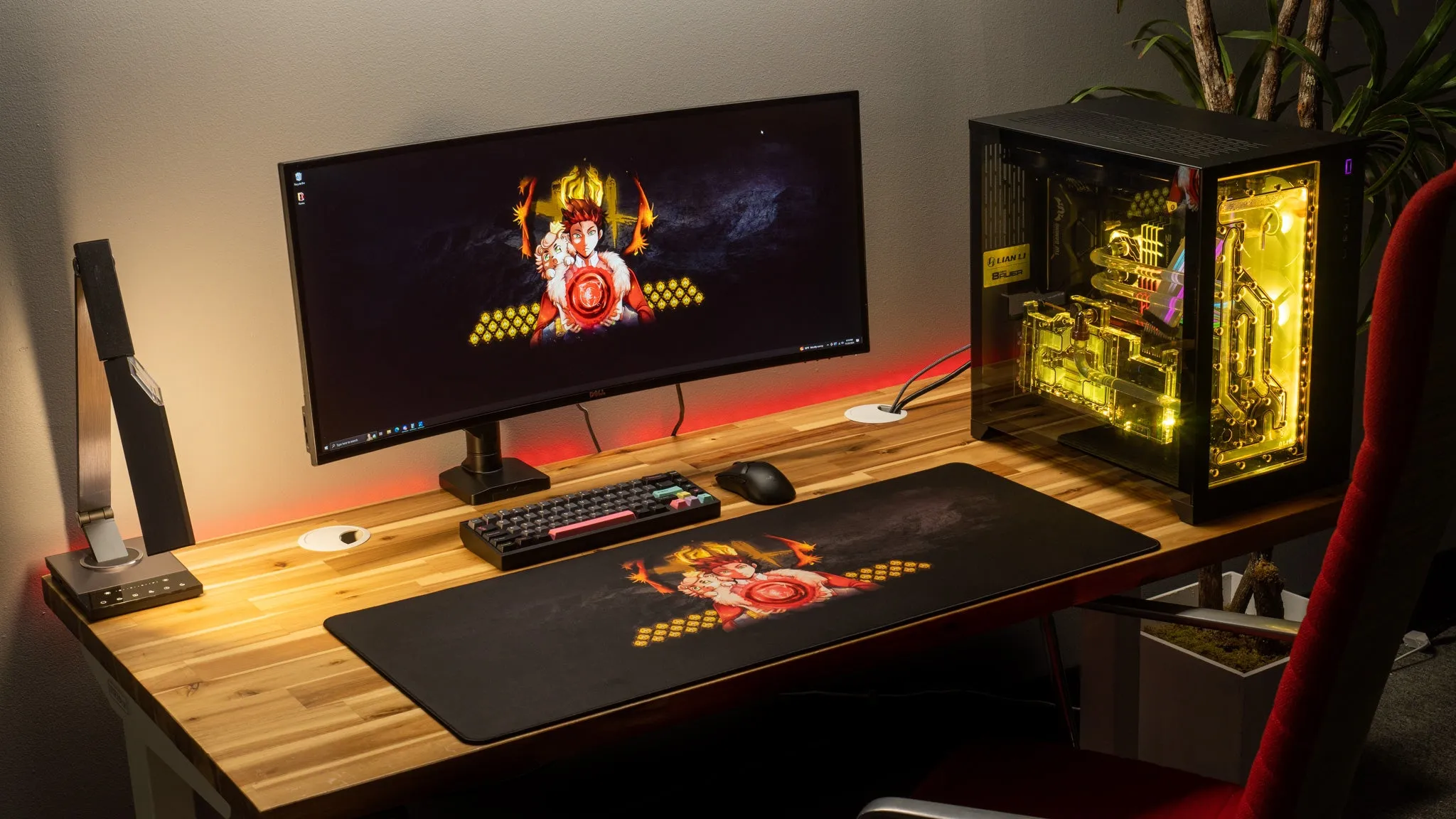 King "The King's Domain" Content Creator Collaboration Gaming Mouse Pad Deskmat