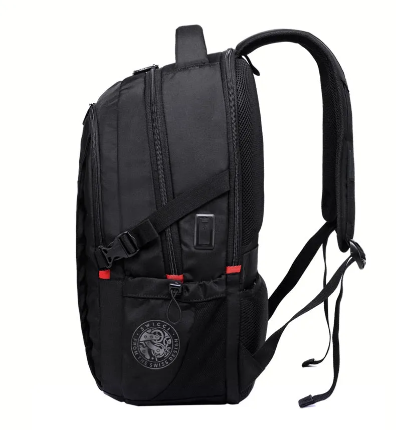 Large Anti-Theft Business Laptop Backpack With USB Charging Port