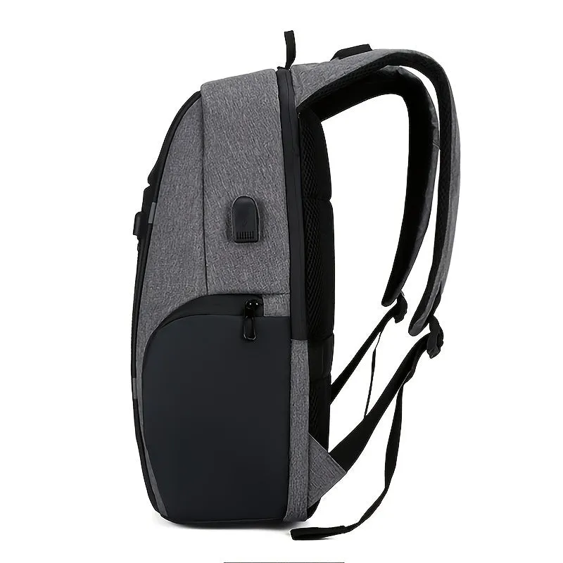 Large Capacity Travel USB Charging Backpack