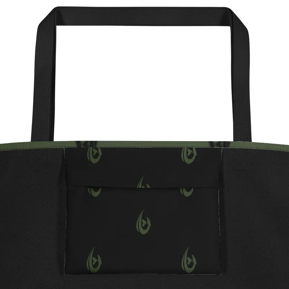 Large Tote Bag Hooked