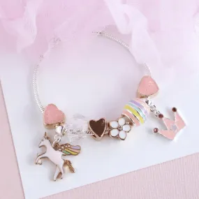 Lauren Hinkley Celestial Unicorn Charm Bracelet