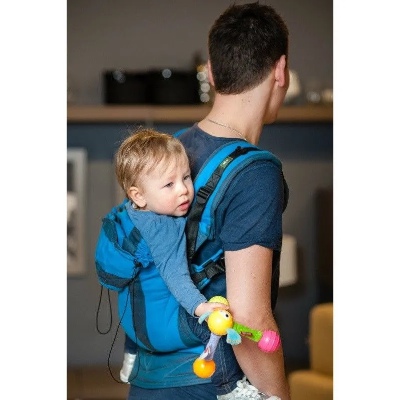 Lenny Lamb Ergonomic Carrier (BABY) - Ocean Depth