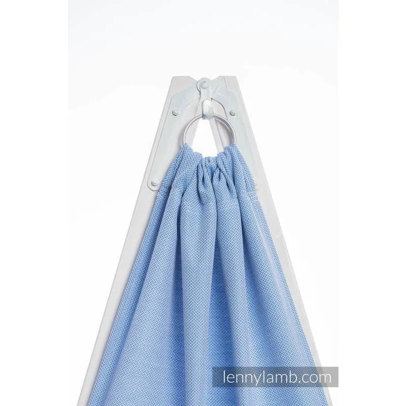 Lenny Lamb Ring Sling - Little Herringbone Blue