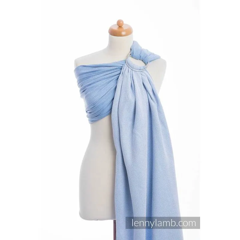 Lenny Lamb Ring Sling - Little Herringbone Blue