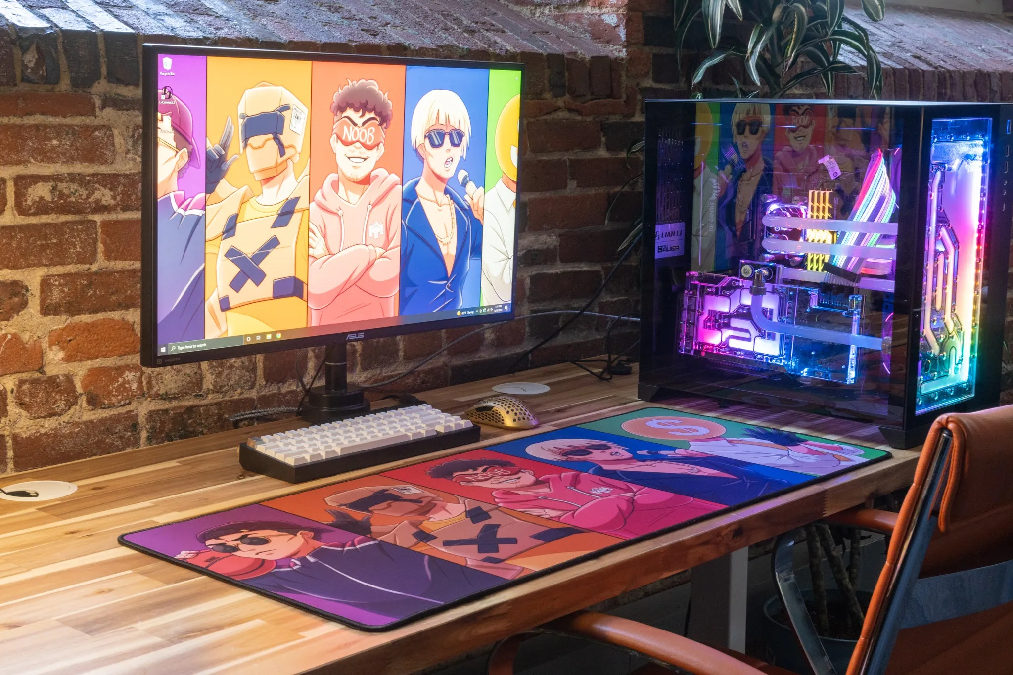 Limited Edition - "Macro - The Noobs" Creator Collaboration Deskmat