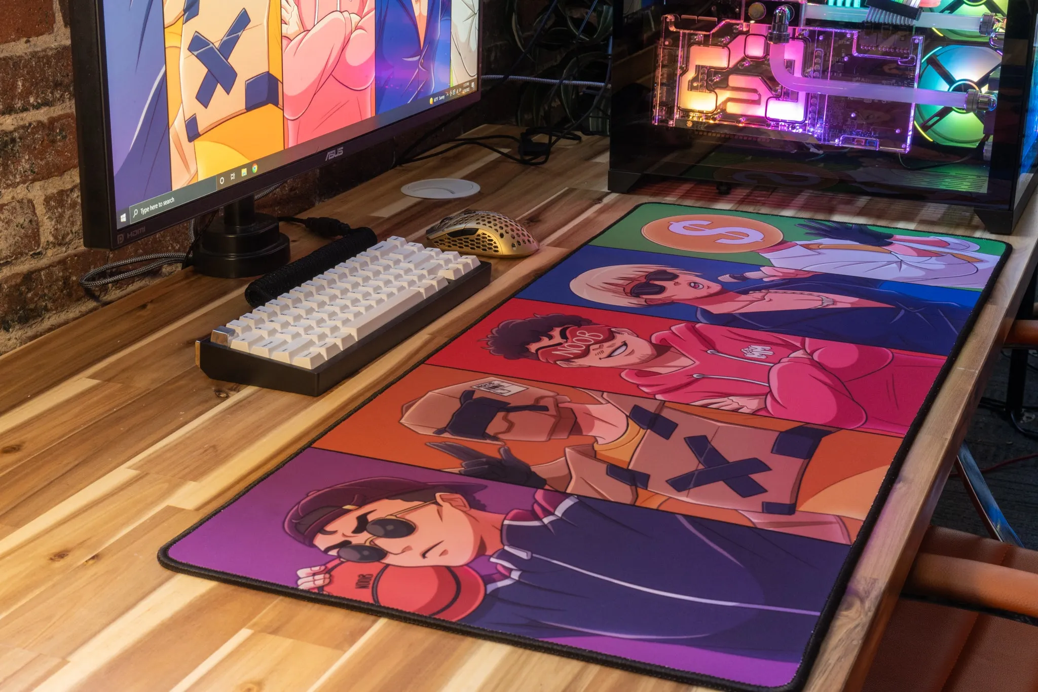 Limited Edition - "Macro - The Noobs" Creator Collaboration Deskmat