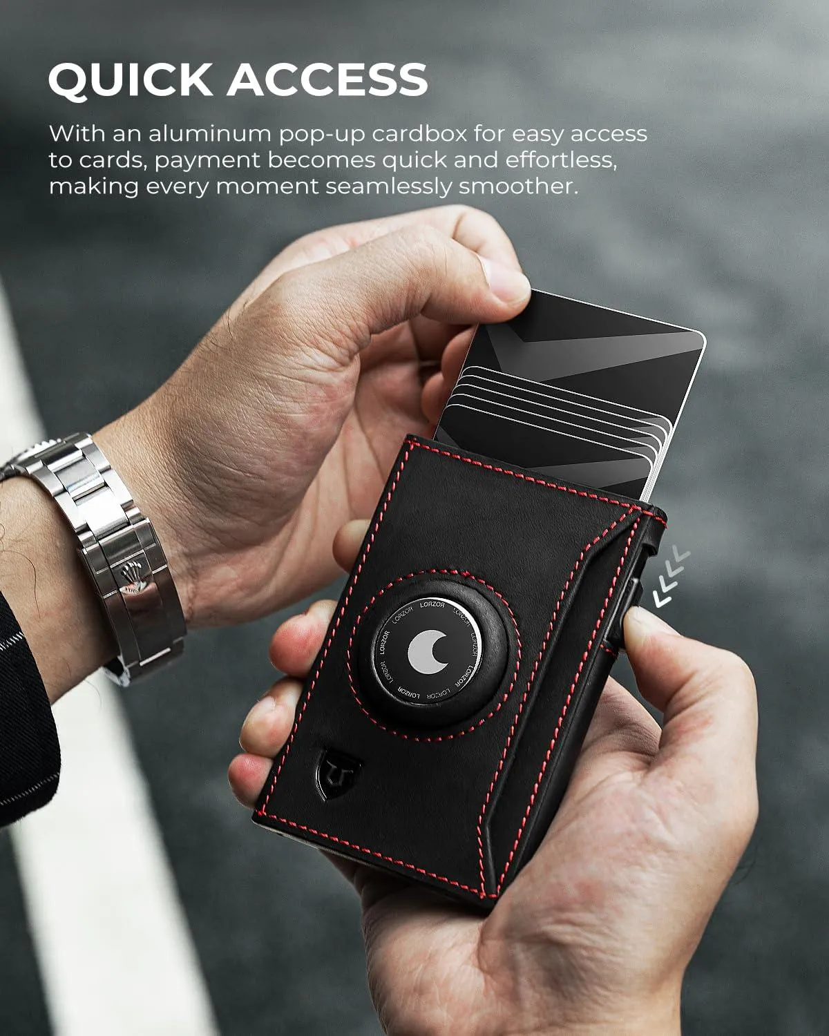 LORZOR Slim Wallet 2.0