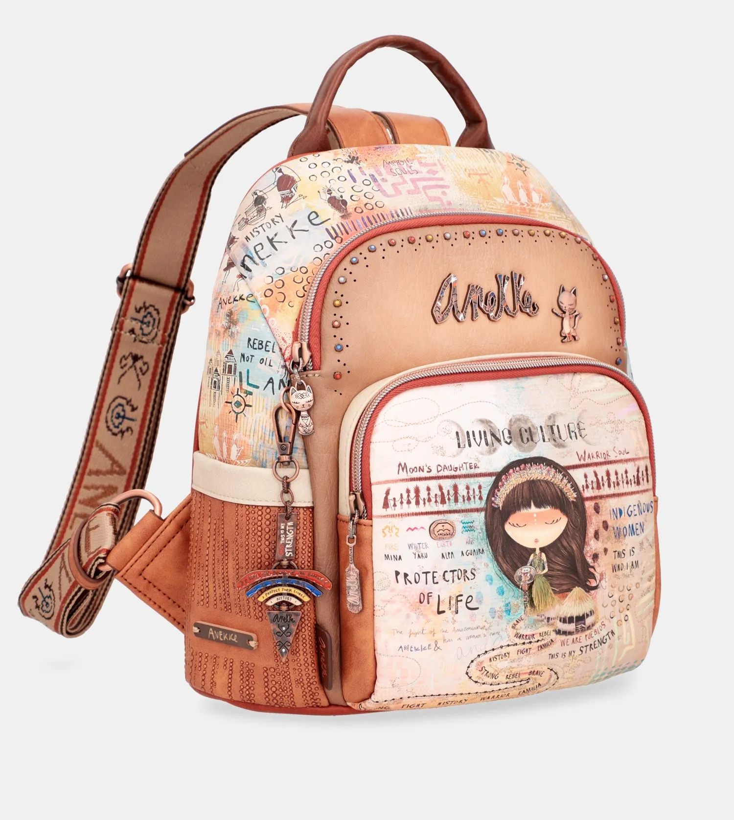 Menire anti-theft backpack