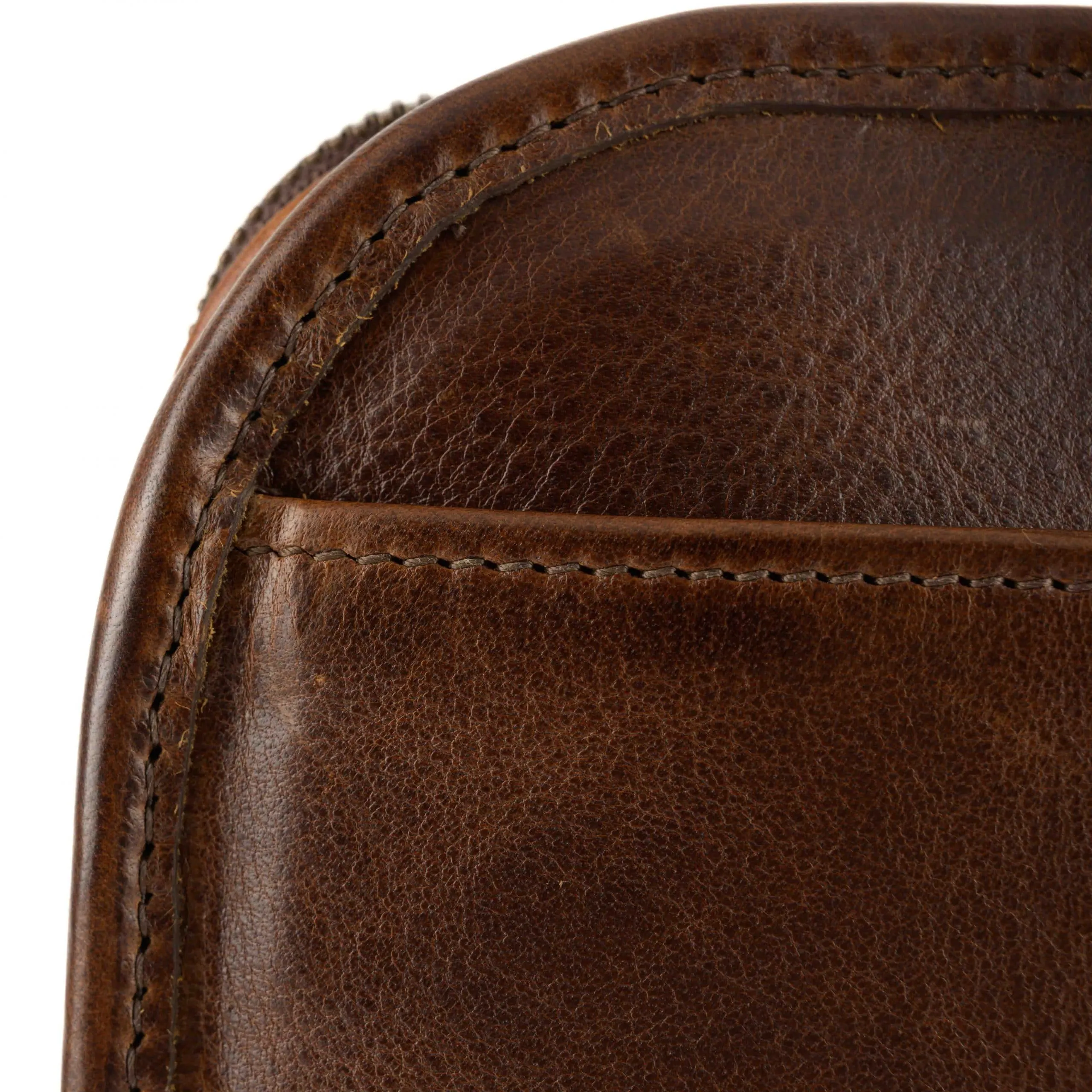 Miller Standard Attache in Titan Milled Brown by Moore & Giles