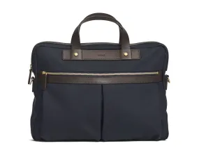 Mismo M/S Office - Navy / Dark Brown