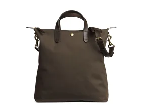 Mismo M/S Shopper - Army / Dark Brown