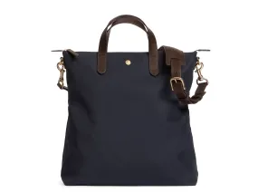 Mismo M/S Shopper - Navy / Dark Brown