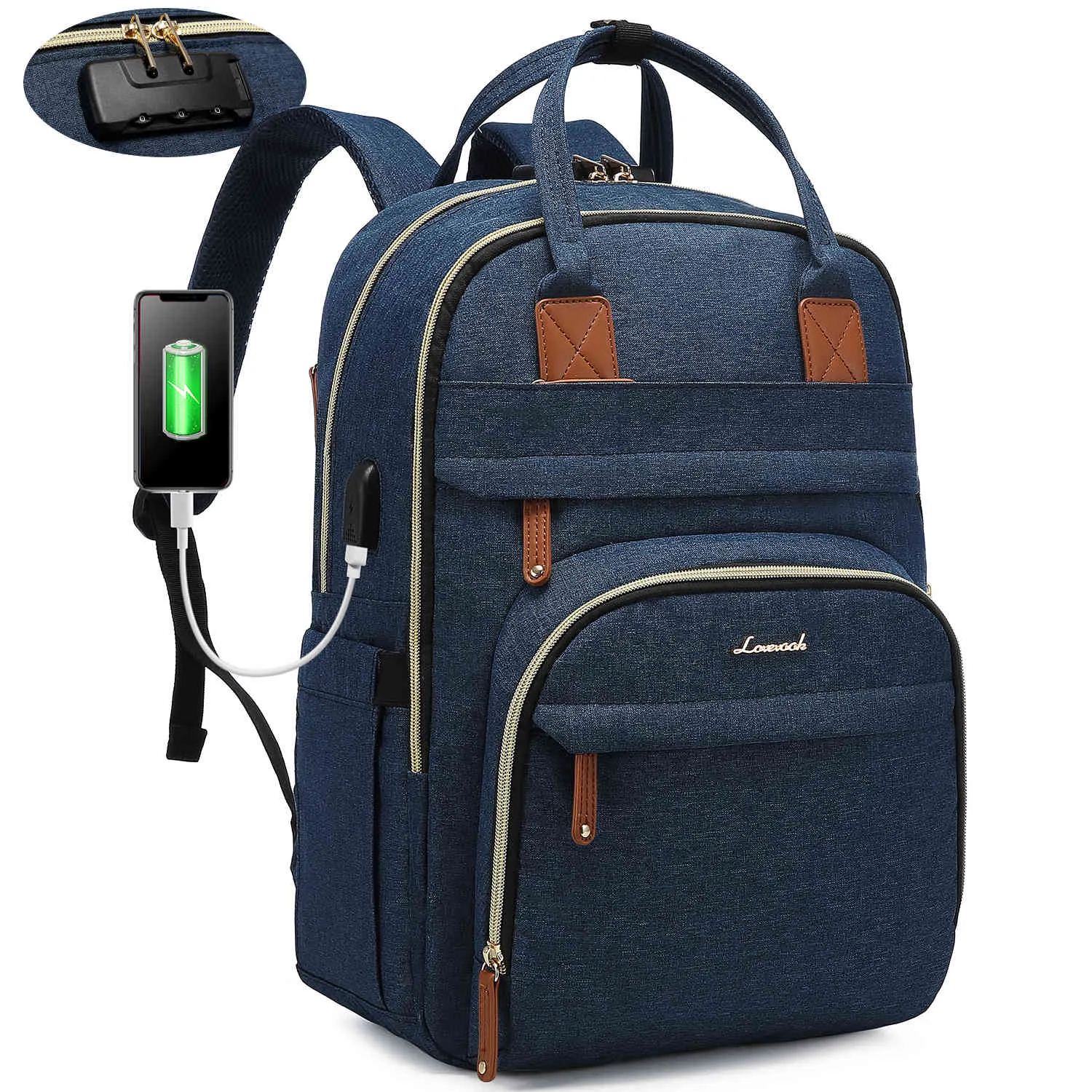 Molerolly Ⅱ Laptop Backpack, 15.6" 17"