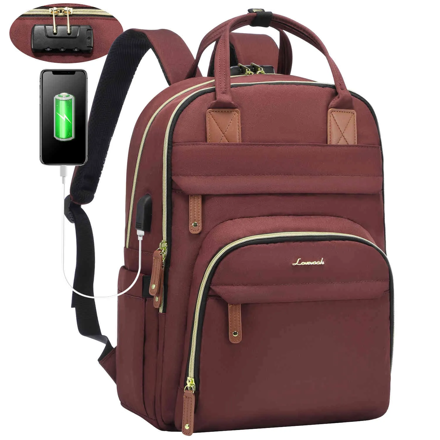 Molerolly Ⅱ Laptop Backpack, 15.6" 17"