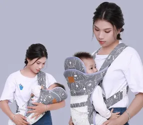 Multifunctional Comfy Double Shoulder Baby Carrier