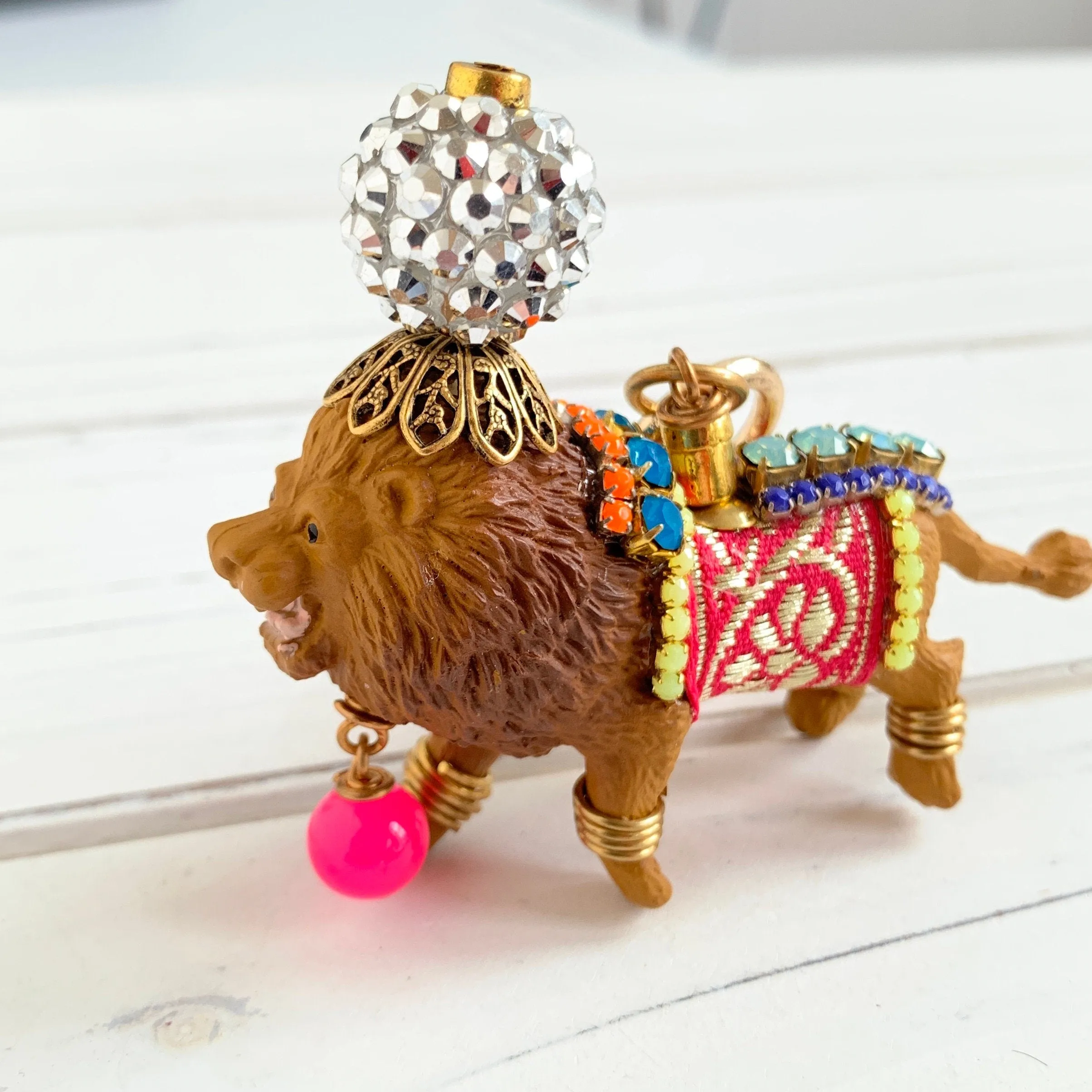 Party Lion Bag Charm