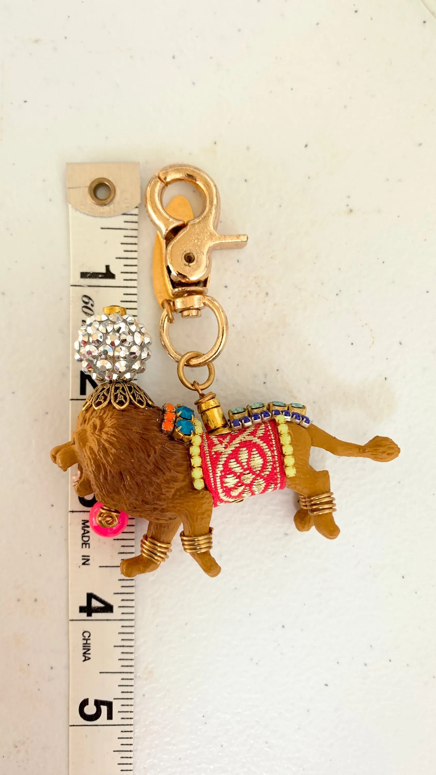 Party Lion Bag Charm