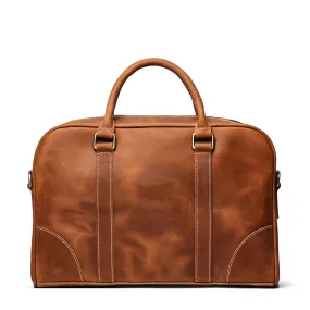 Personal Birthday Gifts, Leather Briefcase Business Bag Laptop Bag Handbags For Men