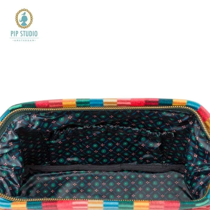 Pip Studio Velvet Jacquard Stripe Small Cosmetic Purse