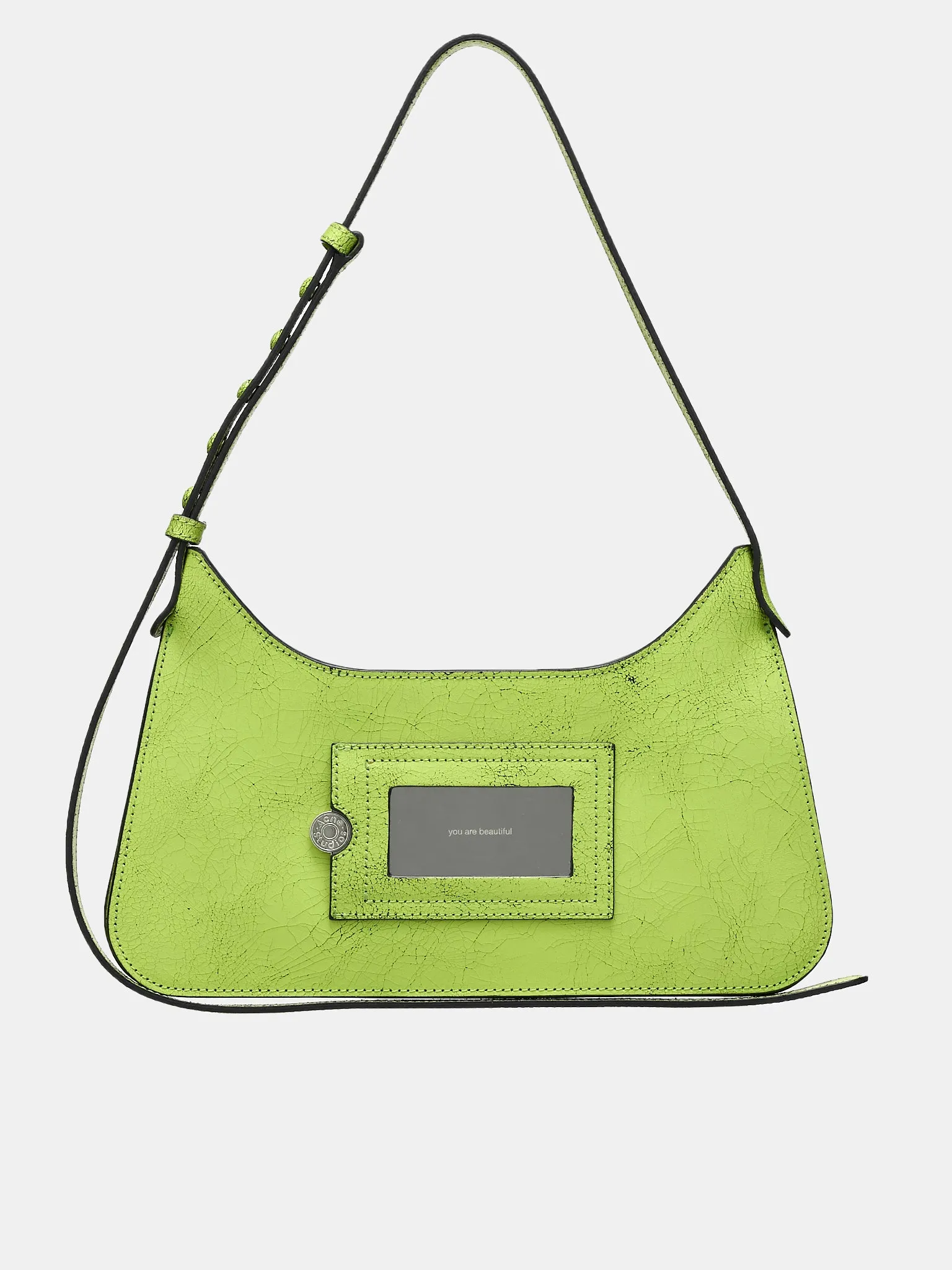 Platt Shoulder Bag (FN-WN-BAGS000332-LIME-GREEN)