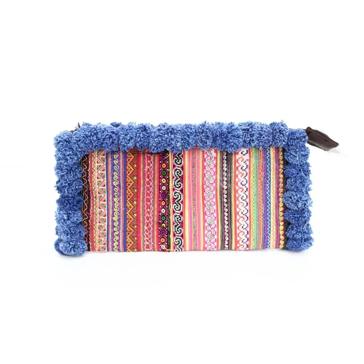 PomPom Vintage Hmong Clutch - Thailand