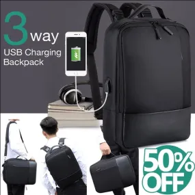 Premium Anti-theft Laptop Backpack with USB Port [2020 version]