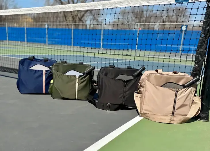 PREORDER: Pickleball Bag 3-in-1 Tote, Crossbody, Backpack in Four Colors