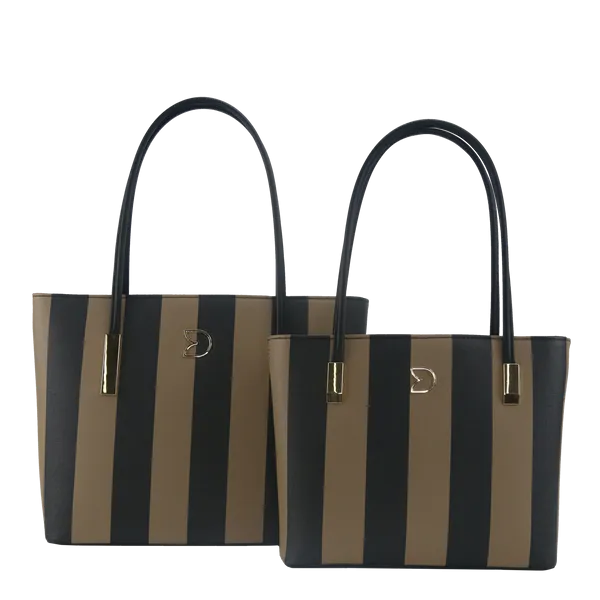 Purse - Stripe w/ Double Strap