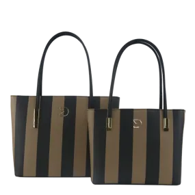 Purse - Stripe w/ Double Strap