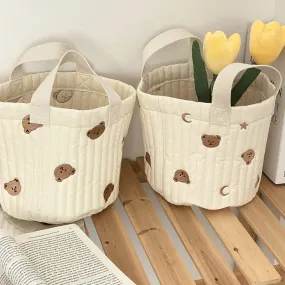 Shoppu Living Quilted Bear Bag