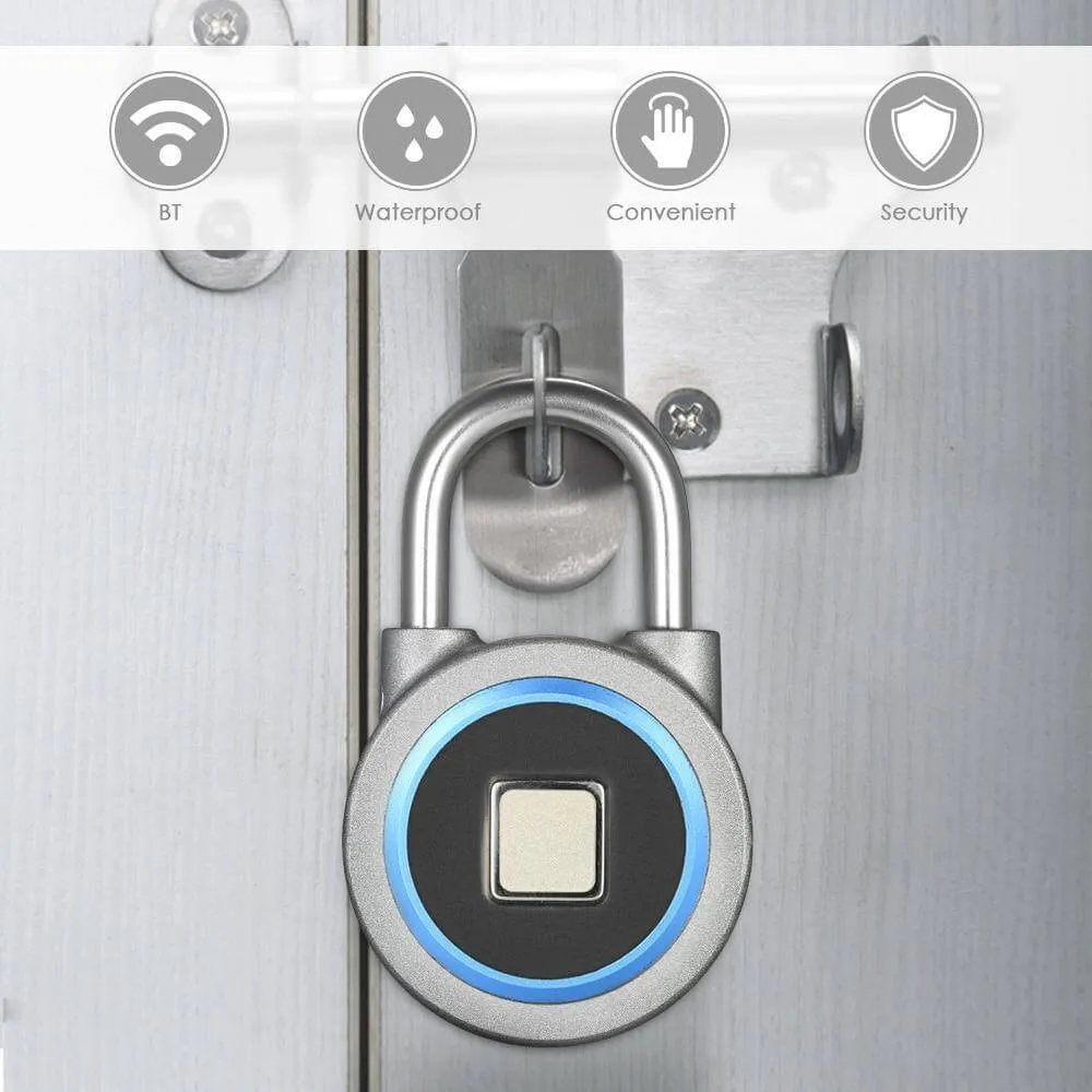 Smart Anti-theft Fingerprint Keyless Padlock