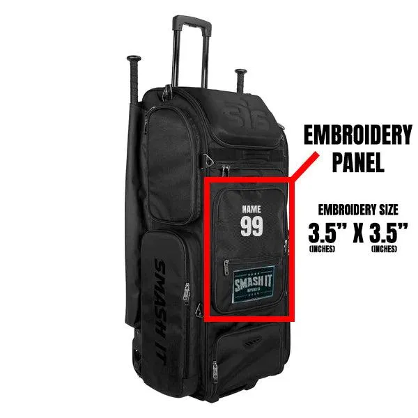 SMASH OPS V3 GUERRILLA Red/Navy/White Roller Bag