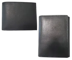 Soft RFID Bi or Tri Fold I.D. Wallet