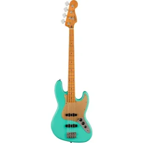 Squier 40th Anniversary Jazz Bass Vintage Edition Maple Fingerboard - Satin Sea Foam Green