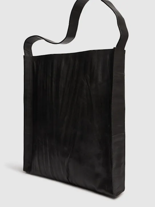 St. Agni   Paper leather tote bag 