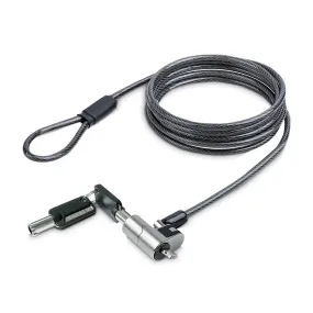 Startech.Com Nano Laptop Cable Lock, 6Ft (2M), Anti-Theft Keyed Lock, Security Cable Locks Nano Slot Notebooks, For Elit