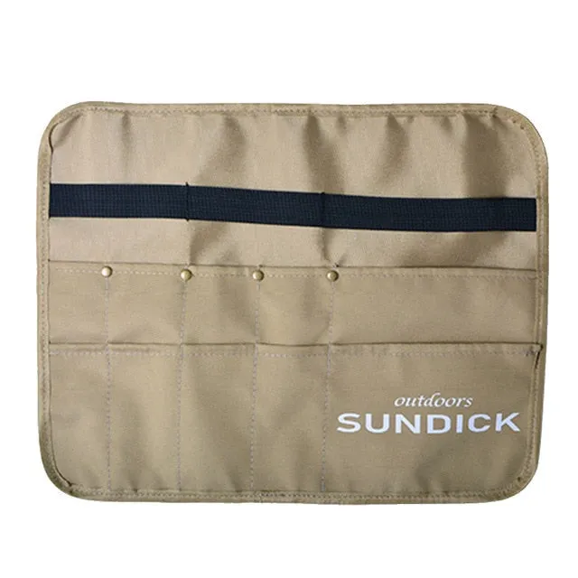 SUNDICK 900D Oxford Cloth Outdoor Camping Picnic Tableware Storage Bag Portable Barbecue Cutlery Organizer Hanging Holder Bags