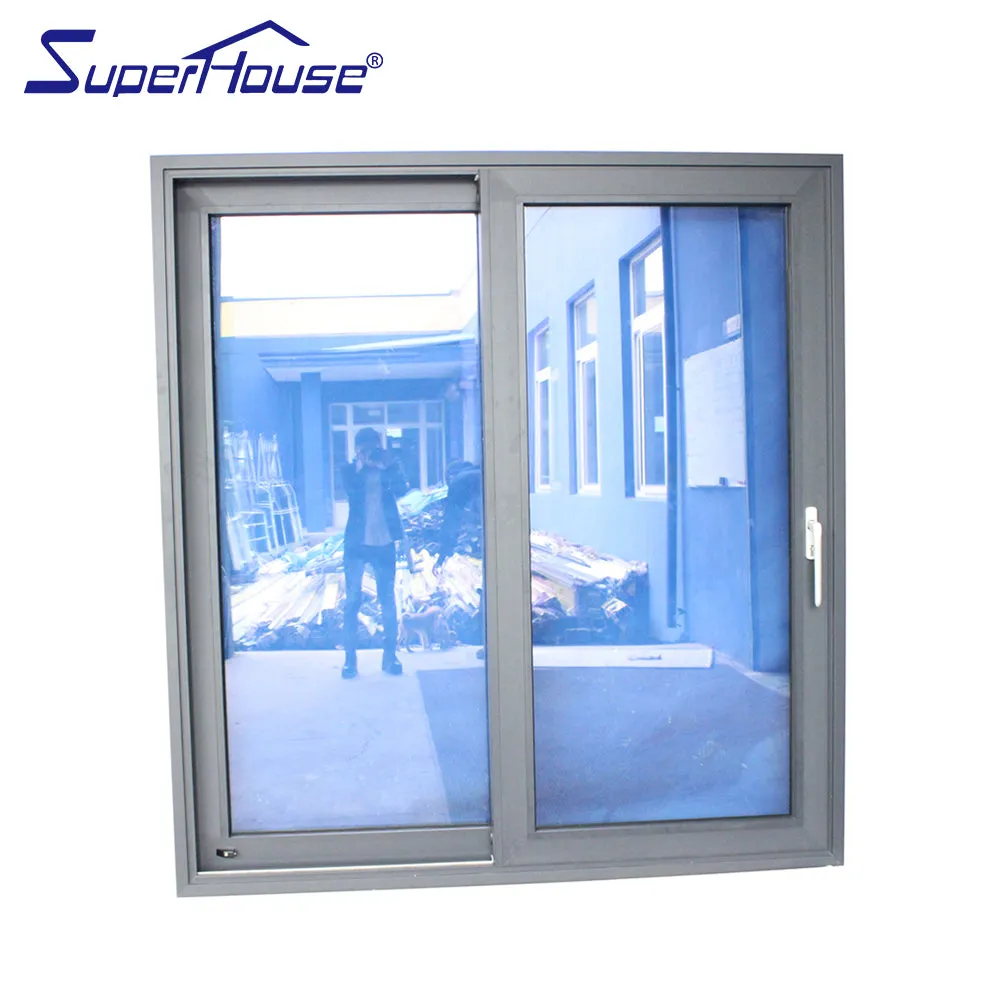 Superhouse High quality thermal break double glass anti theft sliding doors comply with AS2047 NOA NFRC standard