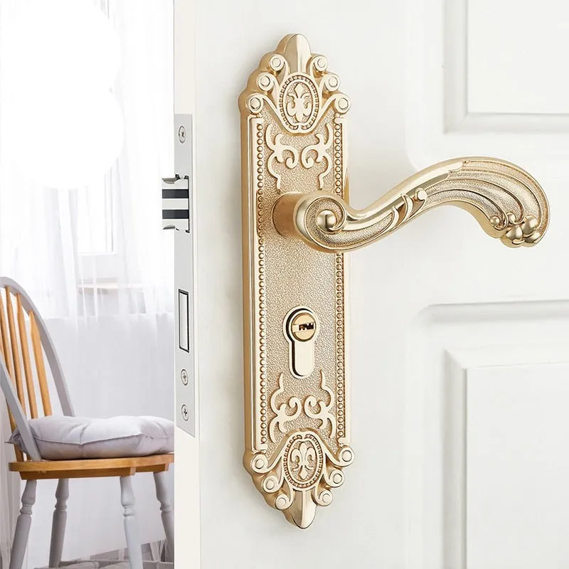 TEEK - European Style Mute Room Door Lock Handle