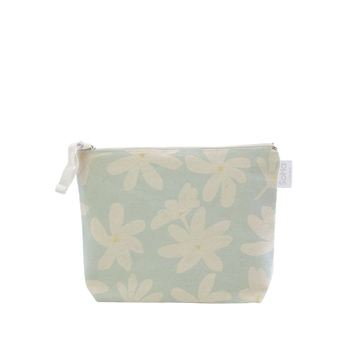 Tiare Blue Cosmetic Bag, Small