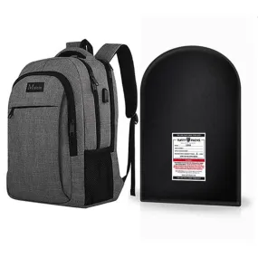 Travel Backpack   Level IIIA Bulletproof Armor Plate Package