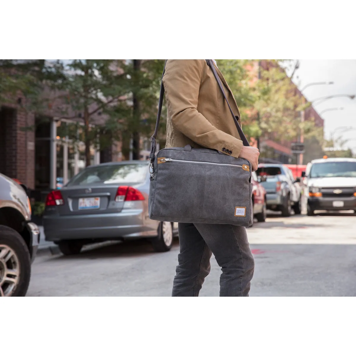 Travelon Anti-Theft Heritage Messenger Bag